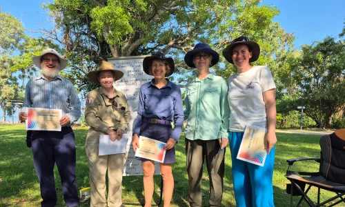 After 5 years of hard work, the Casuarina Coastal Reserve Adopt a Spot volunteers have plenty to celebrate.