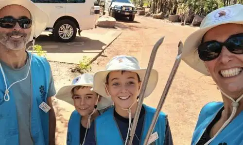 Thankyou to our 2025 volunteer campground hosts