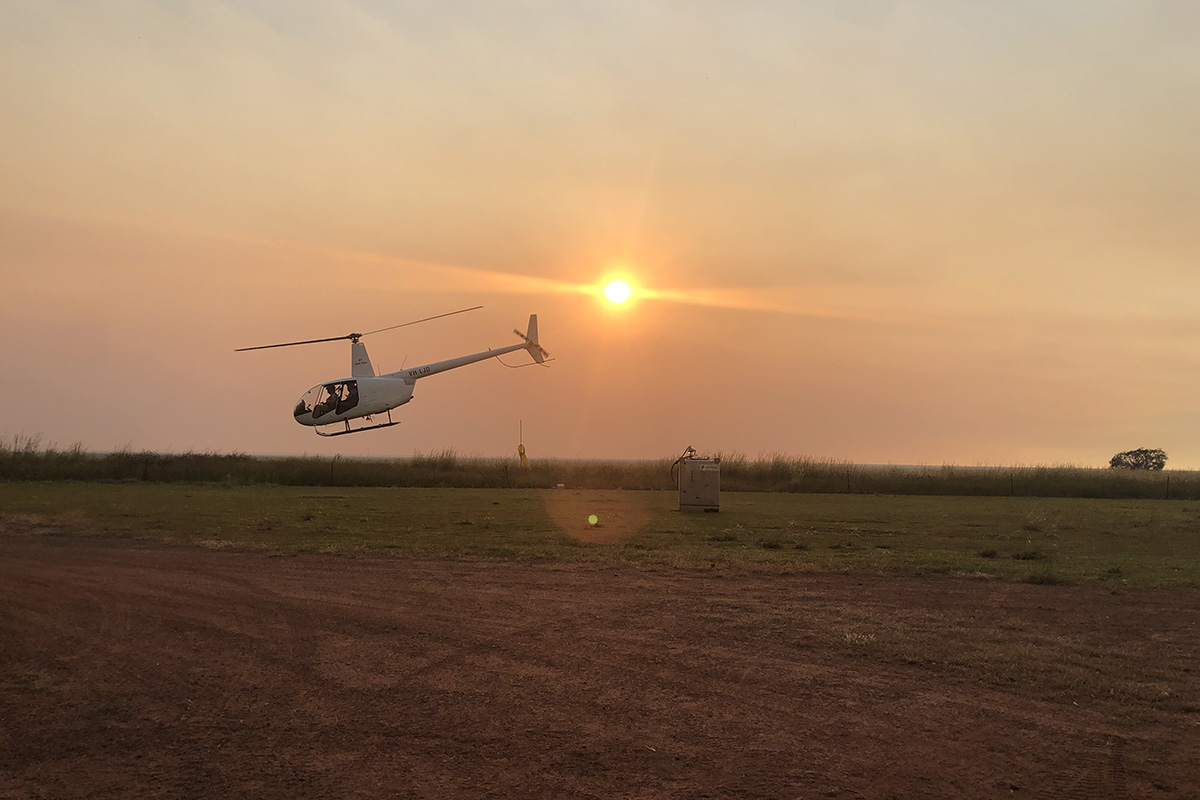 Training for low level helicopter operations