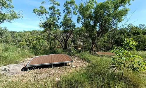 Crystal Falls Sleeping Platform
